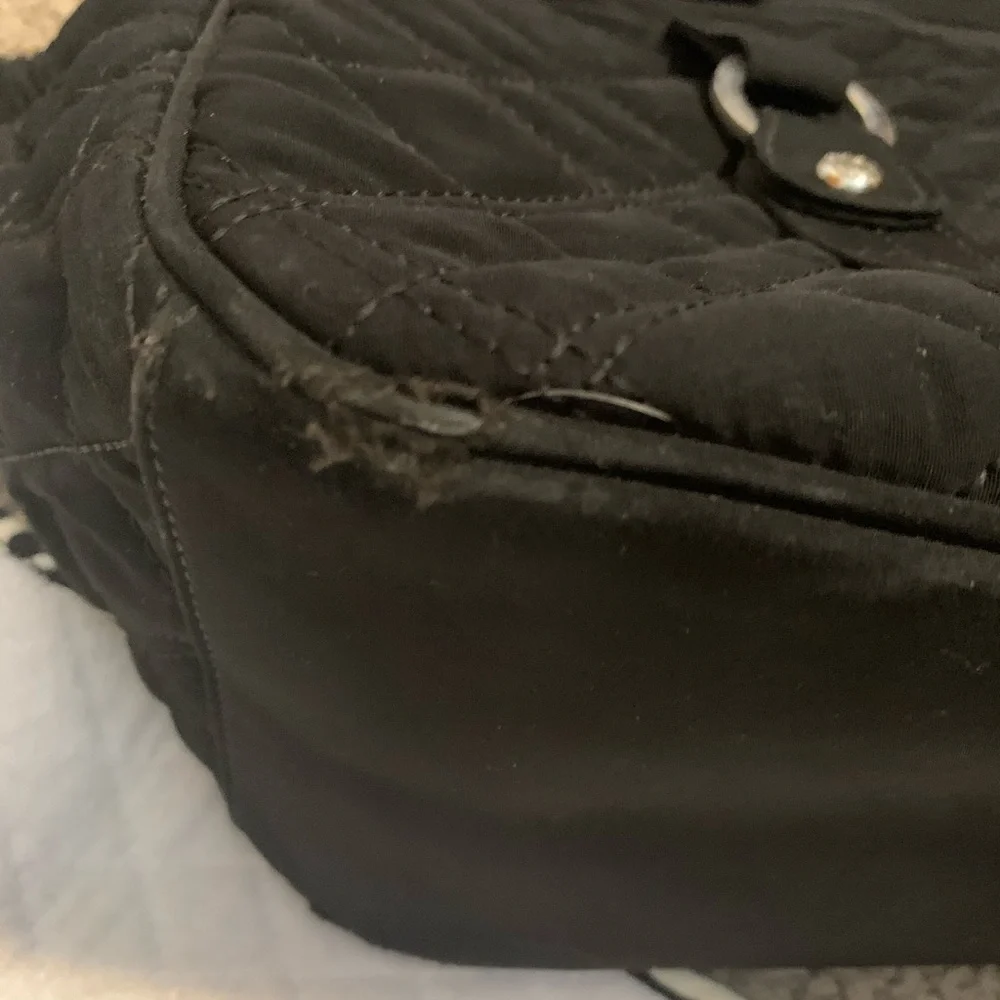 Vera Bradley Black Diaper Bag Changing Pad